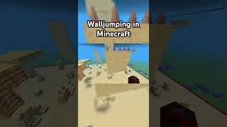 Walljumping in Minecraft