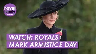 WATCH: Princess Kate Leads the Royals in Honouring Heroes on Armistice Day 2025