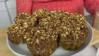 How to make healthy apple baked oatmeal cups | Healthy Living with Megan Evans