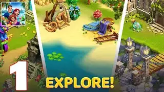 Bermuda Adventures: Island Farm Games - Gameplay Walkthrough Part 1 (iOS, Android)