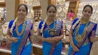 Pothys Swarnamahal | New Temple Gold Jewellery | Nagas kemp Haram Necklace from 35g Online Available