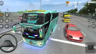 Bus Pariwisata Jempol Trans Bawa Anak SMP 4 Serang Liburan Ke Yogyakarta Telolet Basuri 