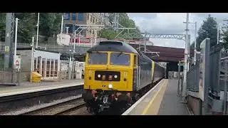 EMR class 360 dragged by a class 47 via the London overground network 