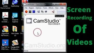 Make Screen Recording On Your PC Or Laptop System (With CamStudio) (For Windows 7 8 10 11)