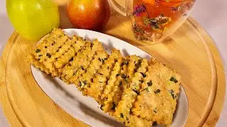 Я решил съесть все сам! Хрустящие крекеры с луком! Crispy onion  crackers!