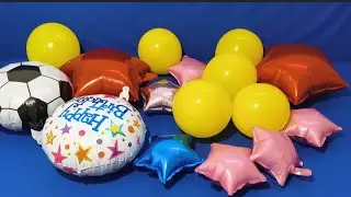 Веселое, захватывающее видео с надуванием воздушных шариков Майлером!