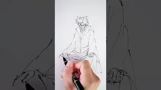 #anime #NARUTO #painting #六道仙人 #hand-painted #最强画手