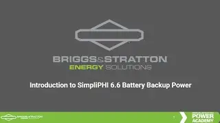 Introduction to SimpliPHI 6.6 Battery Backup Power