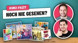 6 Brettspiele, die uns überrascht haben!