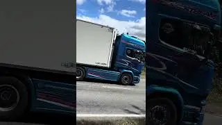 few more from south west 2025 😎🚨🤩 #shorts #trucks #truckspotting #scania #openpipe