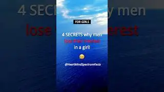 4 SECRETS Why Men Lose Interest In Women 😥 #shorts