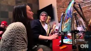 Puff Pass and Paint Denver featured on CNN with Heidi Keyes