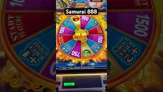 Reel Boost Bonus on Samurai 888 = HUGE Start & Finish! ⚔️💰 #shorts #slots #casino #bonus