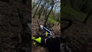 Bombonere trail, flow and fast but can still prove tricky #mtb #mountainsports #enduromtb #crash