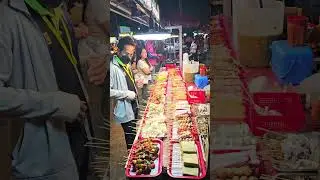 #streetfood like to eat BBQ style Cambodia