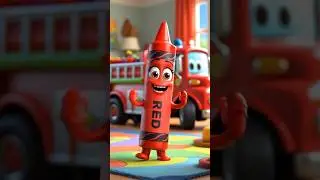 Red ❤️ Fun Learning Song for Toddlers | @TheFrenchiesKidsChannel