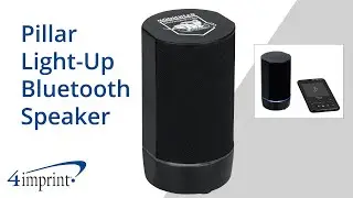 Pillar Light Up Bluetooth Speaker - Custom Bluetooth Speaker by 4imprint