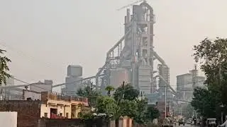 Outer view of Birla Cement Factory, Madhya Pradesh.☄️🇮🇳🌏