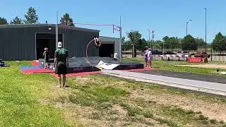 New pr 12ft at pole vault clinic
