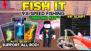 NEW SCRIPT FISH IT VIP 2026 AUTO SECRET | 9X SPEED FISHING, INSTANT FISHING, DIAMOND ROD - NO BAN