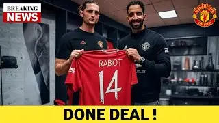 BREAKING! ADRIEN RABIOT HERE WE GO TO MAN UNITED - UNITED TIME NEWS