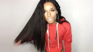 Cexxy Hair  ( Aliexpress ) | Brazilian Kinky Straight 4x22 & 16: Closure