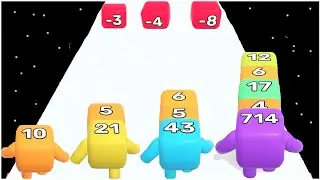 Level Up Numbers - Gameplay Walkthrough - Max Levels (Lvl 1-20)