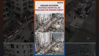 Khaleda Zia Dies at 80 as Crowds Gather Outside Hospital to Pay Tribute #khaledazia #bangladesh
