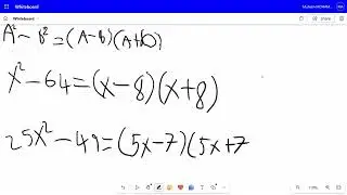 factorization special cases