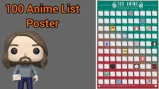 100 Anime List - Poster: Review