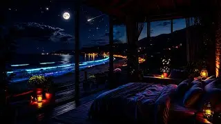 (No Ads) Fall Asleep Instantly &bull; Insomnia Relief Therapy &bull; Soothing Sleep Music With Night Sea
