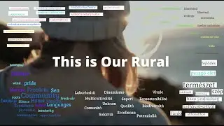 Rural Vision Week Rural Voices Word clouds