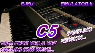 EMU EMULATOR II  100% PURE ANALOG SAW WAVE