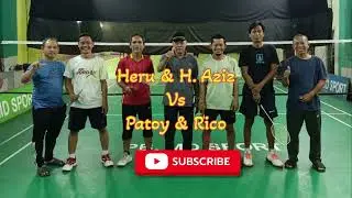 H. Mulyadi Cup 2, Heru & H. Aziz Vs Patoy & Rico 