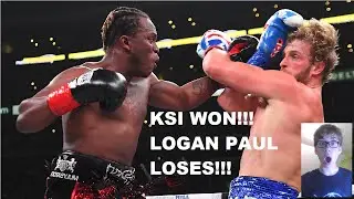 KSI WINS!!!! #TEAMKSI VICTORY!!! (Also, screw Logan Paul)