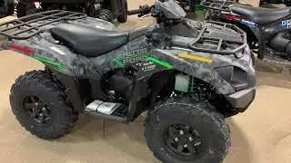 2021 Kawasaki Brute Force 750 Fragment Gray Walk Around
