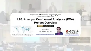 Lecture_93: 2 1 PCA Project Ex (#principalcomponent #machinelearning #datascience #explore #ai)