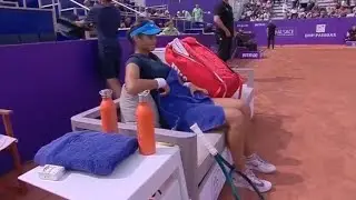 Emma Raducanu suffers concerning injury in Strasbourg defeat to Danielle Collins