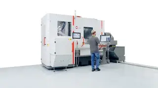 6-side complete machining with the HERMLE RS 05-2