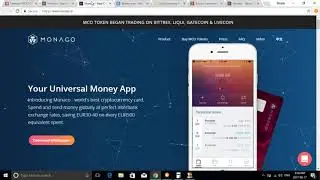 Monaco the best crypto debit card is on its way!