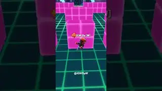 Stumble guys map transform in Endless block dash 😈🥶