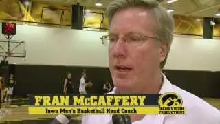 Fran McCaffery talks about Iowa Basketball's upcoming trip to Europe