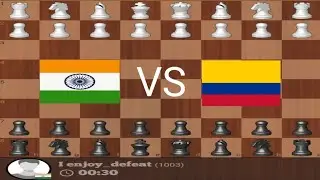 INDIA(2138) VS COLOMBIA(2202)/IT WAS ALMOST A LOSS/live chess battle/opponent's brilliant strategy🫣😥