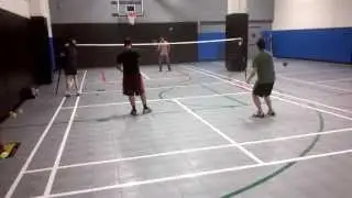 Mens Advanced Doubles - Bill and Allen won against Maheedhar and Mohamed