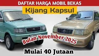 Harga mobil bekas Toyota Kijang Kapsul, edisi November 2025 