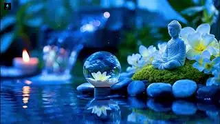 Healing of the Mind 🌿 Bamboo Water Sounds & Relaxing Music, Anxiety Relief