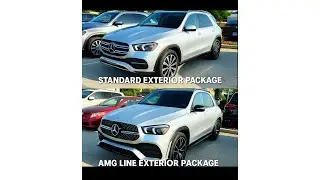 Difference between Mercedes GLE SUV AMG Line vs. Standard &ndash; Comparison Breakdown!