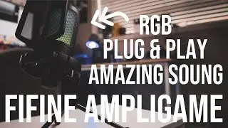 BEST USB MIC UNDER $100 ? | FiFine Ampligame Review