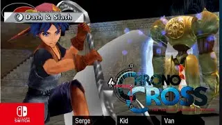 Chrono Cross The Radical Dreamers Edition Nintendo switch gameplay
