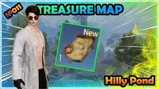Hilly Pond Treasure Map | UNDAWN